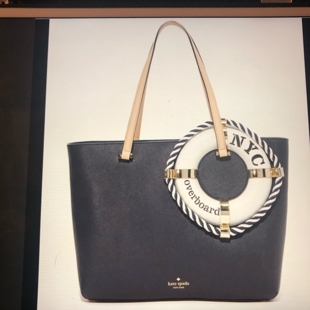 NWT Kate Spade NYC life preserver bag! Gorgeous!